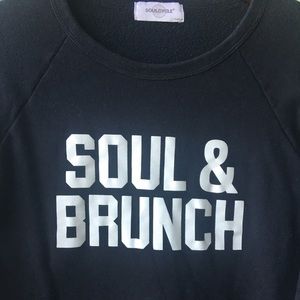 SoulCycle Sweater- Soul & Brunch